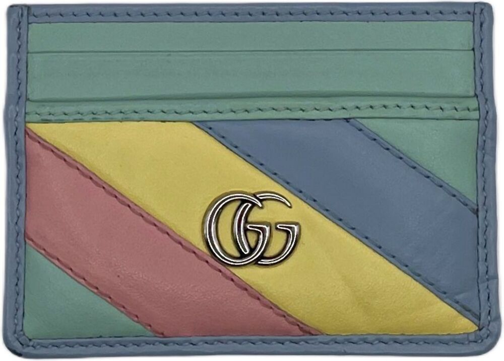 Gucci GG Marmont Pastel Multicolor Card Case